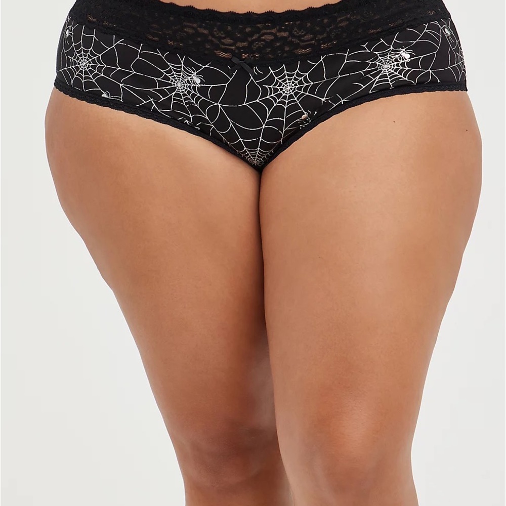 Torrid cheeky spiderweb underwear
